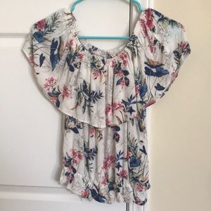 American Eagle off the shoulder blouse!